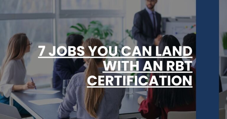 7 Jobs You Can Land with an RBT Certification Feature Image