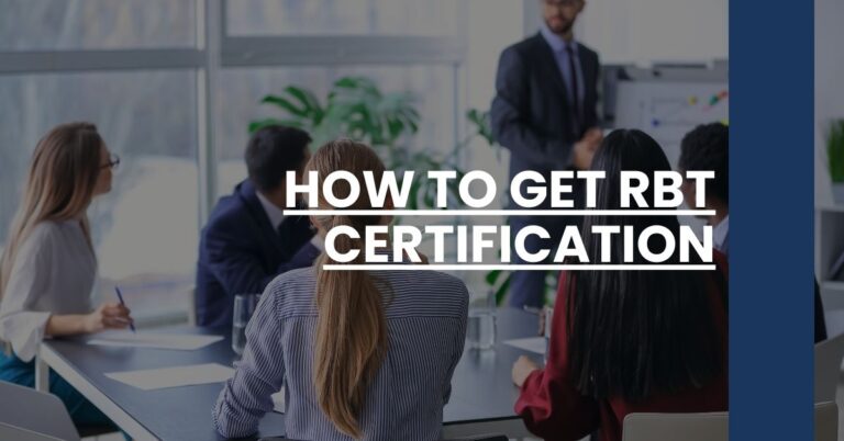 How to Get RBT Certification Feature Image