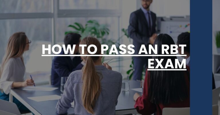 How to Pass an RBT Exam Feature Image