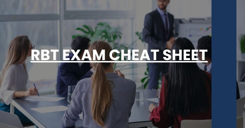 RBT Exam Cheat Sheet Feature Image