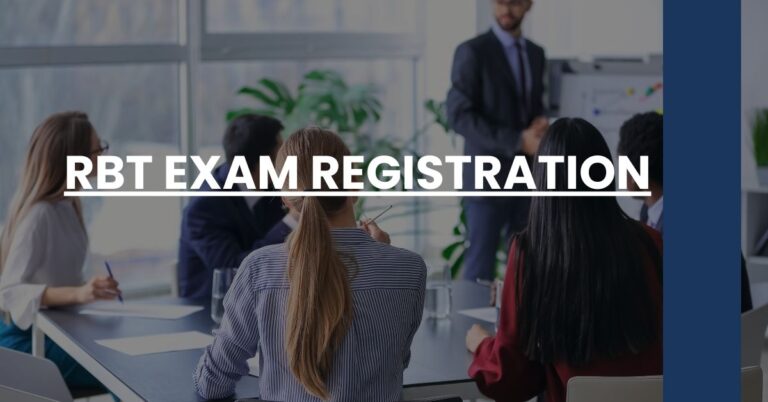 RBT Exam Registration Feature Image